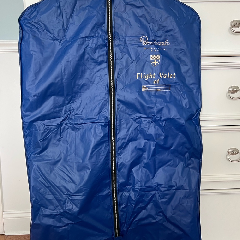 Blue Garment Bag